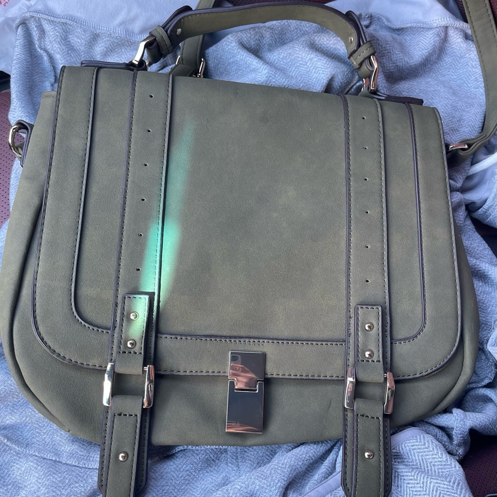 Justfab Bags | Crossbody Purse | Color: olive |